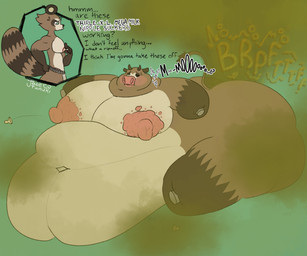 after_transformation anthro belly big_belly big_butt big_nipples blobby bodily_fluids butt cow_transformation dialogue fart fart_cloud fart_fetish gas gassy huge_belly huge_butt huge_nipples hyper hyper_belly hyper_butt hyper_fart hyper_nipples immobile lactating male male_lactation milk_day milk_day_2026 montgomery_glands morbidly_obese morbidly_obese_anthro morbidly_obese_male nipple_pump nipple_suckers nipples obese obese_anthro obese_male overweight overweight_anthro overweight_male pump smelly smelly_butt solo species_transformation speech_change speech_impediment stink_fumes transformation transformation_sequence unable_to_speak weight_gain jadetanuki jade_(jadetanuki) bovid bovine canid canine cattle mammal raccoon_dog tanuki hi_res