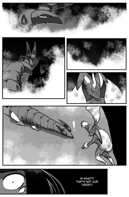 4_eyes ambiguous_feral ambiguous_gender anthro biped bunny_costume clothed clothed_feral clothing costume duo_focus female female_anthro feral fight group male male_humanoid multi_eye quadruped trio unconscious wounded cuchuflin nintendo pokemon andre_(cuchuflin) generation_4_pokemon generation_5_pokemon humanoid lopunny pokemon_(species) scolipede 2026 absurd_res comic digital_drawing_(artwork) digital_media_(artwork) greyscale hi_res monochrome male_(lore)