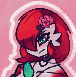 anthro female solo mel4tnight nintendo pokemon fan_character gardevoir generation_3_pokemon pokemon_(species) hi_res icon