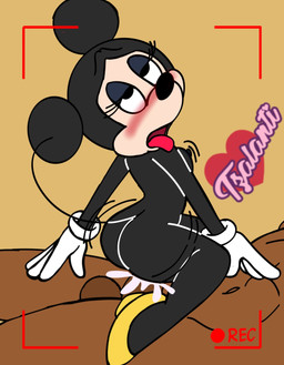 accessory ahegao anthro anthro_penetrated balls bangs black_body blush bodily_fluids breasts butt clothed clothing cowgirl_position cum cum_inside duo eyelashes eyeshadow female female_penetrated footwear from_front_position genital_fluids genitals gloves hair_accessory hair_ribbon handwear human_on_anthro human_penetrating human_penetrating_anthro interspecies looking_pleasured makeup male male/female male_human male_penetrating male_penetrating_female nude nude_female nude_male on_bottom on_top open_mouth penetration recording ribbons sex shoes tail tzalanti disney minnie_mouse human mammal mouse murid murine rodent hi_res