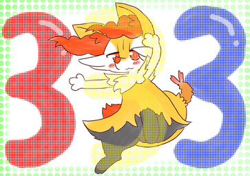 :3 ambiguous_anthro ambiguous_gender anthro biped blush blush_stickers digitigrade dipstick_tail food front_view looking_at_viewer markings number object_in_tail on_one_leg pose shrimp_(food) snout solo standing tail tail_markings annyui0611 nintendo pokemon braixen canid generation_6_pokemon mammal pokemon_(species) 2022 digital_drawing_(artwork) digital_media_(artwork) full-length_portrait hi_res japanese_description portrait translated_description