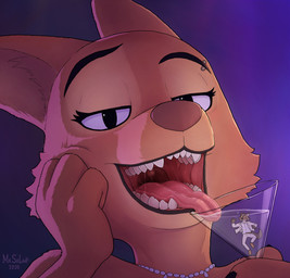 anthro barbell_piercing bedroom_eyes bodily_fluids cocktail_glass container cup drinking_glass duo extreme_size_difference eyebrow_piercing eyebrows eyelashes facial_piercing facial_tuft female female_pred fur glass glass_container glass_cup imminent_vore long_eyelashes looking_at_viewer male male_prey micro micro_male mouth_shot narrowed_eyes open_mouth orange_body orange_fur piercing raised_eyebrow saliva seductive sharp_teeth size_difference teeth tongue tongue_out tuft uvula mr.solar dreamworks the_bad_guys diane_foxington mr._wolf_(the_bad_guys) canid canine canis fox mammal wolf 2026 hi_res signature