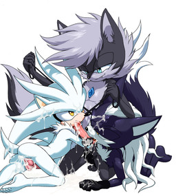 amber_eyes anthro anus ball_lick balls barefoot blue_eyes bodily_fluids butt canon_x_oc chest_tuft clothing collaborative collaborative_fellatio collaborative_oral collaborative_sex collar cum cum_covered cum_from_ass cum_in_ass cum_in_mouth cum_inside cum_on_balls cum_on_face cum_on_hand cum_on_leg cum_on_penis dominant dominant_male erection eye_contact feet fellatio fur genital_fluids genitals gloves group group_sex hair half-closed_eyes handwear humanoid_genitalia humanoid_penis kneeling leash licking looking_at_another lying male male/male messy narrowed_eyes nude on_side open_mouth oral penile penis penis_lick perineum ruff sex smile submissive submissive_male threesome tongue tongue_out trio tuft white_body white_fur white_hair yellow_eyes dash-the-cheetah sega sonic_forces sonic_the_hedgehog_(series) axis_the_wolf fan_character infinite_(sonic) silver_the_hedgehog canid canine canis eulipotyphlan hedgehog jackal mammal wolf hi_res