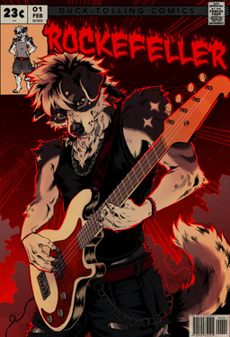 5_fingers anthro bass_guitar belt black_body black_clothing black_ears black_fur black_nose black_shirt black_tank_top black_topwear bottomwear bracelet brown_belt chain_necklace clothing denim denim_bottomwear denim_clothing ducktollers fingers floppy_ears fluffy fluffy_tail fur guitar head_tuft jeans jewelry male multicolored_body multicolored_face multicolored_fur multicolored_tail musical_instrument necklace pants playing_guitar playing_music plucked_string_instrument rockefeller_(redcadets) rocking_out shirt solo string_instrument tail tank_top text topwear torn_bottomwear torn_clothing torn_jeans torn_pants tuft white_body white_fur border_collie canid canine canis collie domestic_dog herding_dog mammal pastoral_dog sheepdog english_text hi_res