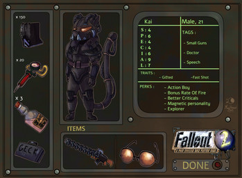alcohol anthro armor beverage briefcase gauss_rifle machine male mirrored_sunglasses power_armor solo text unusualmoondemon fallout microsoft nintendo pokemon kai_mew-(character) generation_1_pokemon legendary_pokemon mew_(pokemon) pokemon_(species) english_text hi_res model_sheet