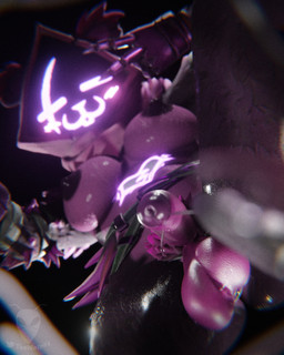 anthro blush bodily_fluids breasts cum cum_on_camera erect_nipples feathers genital_fluids gesture glowing glowing_eyes glowing_markings gynomorph hand_gesture intersex leaking_cum looking_at_viewer markings nipples pubes solo sweat v_sign wet wasplit epic_games fortnite fortnite:_battle_royale raven_team_leader bear mammal 4:5 absurd_res hi_res