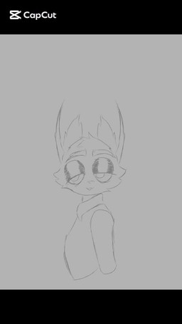 anthro blinking clothed clothed_anthro clothed_male clothing femboy fully_clothed fully_clothed_anthro fully_clothed_male lidded_eyes looking_at_viewer male male_anthro music simple_background solo jouh canid canine fox mammal 9:16 animated short_playtime sound video