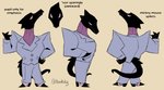 anthro clothed clothing footwear male mature_anthro mature_male shoes solo tail text toony teebsly mythology char_(tinybeasts) dragon mythological_creature mythological_scalie scalie 2020 english_text flat_colors model_sheet