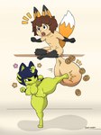 anthro ballbusting balls big_balls breasts cock_and_ball_torture duo female genital_torture genitals huge_balls hyper hyper_balls hyper_genitalia kick male male/female penis pussy small_penis derpyharpy animal_crossing nintendo ankha_(animal_crossing) animal_humanoid canid canid_humanoid canine canine_humanoid domestic_cat felid feline felis fox_humanoid humanoid mammal mammal_humanoid 3:4 absurd_res hi_res