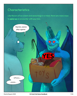 anthro balls bodily_fluids bold_text box cardboard cardboard_box claws container dialogue dildo dildo_on_head duo erection eyebrows fangs feathers genital_fluids genitals gimp_mask glans holding_box holding_container holding_object humanoid_genitalia humanoid_penis leaking_precum lube lube_bottle male mask nude open_mouth penis precum red_eyes rope sex_toy smile sounding_rod speech_bubble sweat sweatdrop teeth text vein whip white_eyes wing_claws wings sharkinthepark bat canid canine mammal 2025 4:5 absurd_res english_text hi_res
