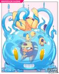 2018 3_toes 4_fingers ambiguous_gender ambiguous_penetrating ambiguous_penetrating_female animal_crossing ankha_(animal_crossing) anthro anthro_penetrated areola asphyxiation biped blue_hair bracelet breasts butt clitoris domestic_cat double_penetration drowning drowning_in_goo duo egyptian erotic_asphyxiation feet felid feline felis female female/ambiguous female_penetrated fingers fur genitals glistening glistening_body glistening_skin goo_creature green_eyes hair hi_res holding_character jewelry leg_grab looking_at_viewer looking_down mammal navel nintendo nipples nude open_mouth oral oral_penetration partially_submerged penetration pussy restrained sex short_hair simple_background skajrzombie smile spread_legs spreading suspension teeth tentacle_sex tentacles text toes tongue tongue_out translucent translucent_body translucent_tentacles upside_down url vaginal vaginal_penetration yellow_body yellow_fur