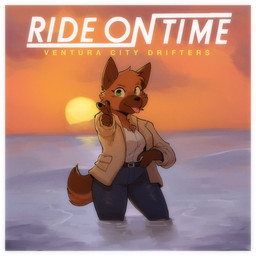 action_pose anthro belt biped blep bottomwear breast_tuft brown_body brown_fur cheek_tuft clothing coat denim denim_bottomwear denim_clothing detailed_background facial_tuft female finger_gun fluffy fluffy_tail fur gesture green_eyes hand_gesture jeans long_tail pants partially_submerged pointing pointing_at_viewer pointy_ears pose sea shirt solo standing_in_water sun sunset tail tongue tongue_out topwear tuft water conditional_dnp sonokido ride_on_time ventura_city_drifters rose_naire canid canine canis domestic_dog german_shepherd herding_dog mammal pastoral_dog 1:1 2023 digital_drawing_(artwork) digital_media_(artwork) hi_res
