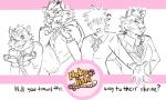 anthro fur group male text edogast doki_doki_literature_club! nekojishi studio_klondike team_salvato likulau lin_hu shu-chi tian-liao_lin clouded_leopard felid feline felis human leopard_cat mammal pantherine prionailurus tiger 2017 5:3 crossover english_text hi_res