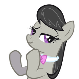 black_hair bow_(feature) bow_tie clapping female hair long_hair purple_eyes simple_background solo sophisticated white_background mihaaaa friendship_is_magic hasbro my_little_pony octavia_(mlp) earth_pony equid equine horse mammal pony 1:1 animated animated_gif low_res reaction_image short_playtime