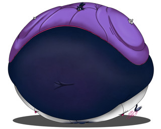 anthro belly belly_expansion berry_juice beverage big_belly big_cheeks big_vulva black_eyes blobby blue_body blue_ears blue_hair blue_inner_ear blueberry_inflation blueberry_juice blush bodily_fluids body_inflation bottomwear camel_toe clothing expansion female footwear genitals hair huge_belly hyper hyper_belly hyper_genitalia hyper_inflation hyper_vulva immobile inflation juice_(beverage) leaking_juice navel pants pink_clothing pink_footwear pink_shoes purple_clothing purple_topwear shoes simple_background solo spherical_inflation stained_clothing swollen_cheeks tight_clothing topwear unusual_bodily_fluids vulva white_background white_bottomwear white_clothing white_pants mitsi1991 nekomilk third-party_edit sega sonic_the_hedgehog_(series) blaze_the_cat domestic_cat felid feline felis mammal 2025 color_edit colored digital_media_(artwork) hi_res shaded signature