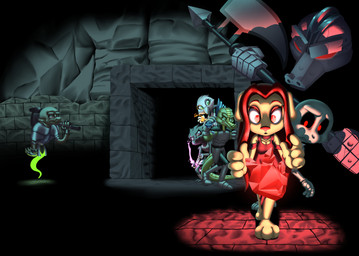 anthro armor cave chainmail darkness dramatic_lighting elemental_manipulation female fire fire_manipulation gem group hair halberd hammer hammer_(weapon) magic magic_user magic_weapon male medieval melee_weapon polearm red_eyes red_hair tomb tools toony ultra_greatsword weapon turkojar jewish_mythology mythology anima_(turkojar) blodhus_linderhelm jarna_deimina leira_safider valag_viladal alligatorid avian bird caiman canid canine canis corvid crocodilian domestic_dog eublepharid gecko ghost komodo_dragon leopard_gecko lizard mammal monitor_lizard mythological_creature mythological_golem oscine passerine reptile scalie smaug_giganteus spirit undead yacare_caiman zombie absurd_res cover_art hi_res