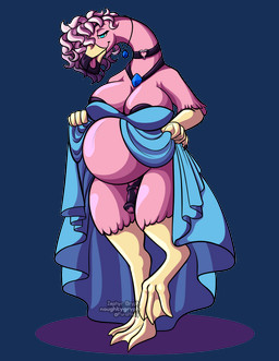 animal_genitalia animal_penis anthro belly big_belly big_breasts breasts equine_genitalia equine_penis feathers fluffy fluffy_hair genitals gynomorph hair intersex maternity_dress mismatched_animal_penis mismatched_genitalia mismatched_penis penis pregnant pregnant_anthro pregnant_gynomorph pregnant_intersex solo wide_hips naughtygryph mayternity avian bird flamingo 2022 alpha_channel digital_drawing_(artwork) digital_media_(artwork) hi_res