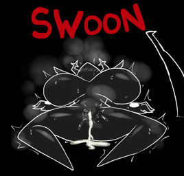 after_sex anthro big_breasts blush blush_lines bodily_fluids breasts cum cum_drip cum_inside defeated dripping female genital_fluids genitals glistening lying melee_weapon penetration solo sweat sword sword_in_ground text thick_thighs vaginal vaginal_penetration vulva weapon enigi09 deltarune undertale_(series) roaring_knight deer mammal new_world_deer reindeer