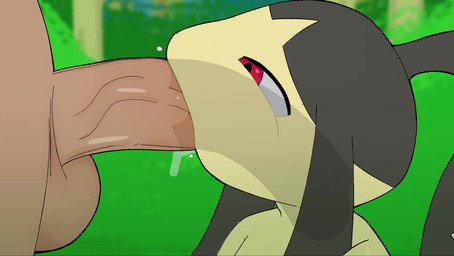 ambiguous_gender ambiguous_penetrated anthro anthro_penetrated balls big_penis bodily_fluids drooling duo erection faceless_character faceless_human faceless_male fellatio fur genitals grey_body grey_fur grey_hair hair half-closed_eyes head_mouth human_on_anthro human_penetrating human_penetrating_anthro interspecies looking_at_another looking_down male male/ambiguous male_penetrating male_penetrating_ambiguous narrowed_eyes oral penetration penile penis penis_silhouette pokephilia pupils red_eyes saliva sex sharp_teeth side_view tan_balls tan_body tan_penis tan_skin teeth thrusting yellow_body lunny_sketch nintendo pokemon generation_3_pokemon human mammal mawile pokemon_(species) 2d_animation absurd_res animated hi_res loop no_sound short_playtime webm