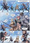 anthro big_breasts big_butt boots bovid breasts butt caprine clothing comic dee_(twinkle-sez) dialogue elf felid female footwear fyonna_(twinkle-sez) haplorhine hi_res high_heeled_boots high_heels humanoid lion male mammal melee_weapon mongor monkey pantherine primate rory_(twinkle-sez) sword toeless_legwear twinkle-sez weapon