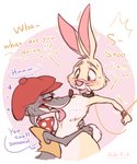 anthro arms_tied bdsm blush bound bow_tie chest_lick clothing collar duo hat headgear headwear licking male male/male text tongue tongue_out 4pcsset disney winnie_the_pooh_(franchise) rabbit_(winnie_the_pooh) stan_the_woozle lagomorph leporid mammal rabbit woozle english_text