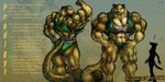 abs anthro biceps big_breasts big_muscles biped breasts chart clothed clothed_anthro clothed_female clothing color_swatch female fur height_chart huge_breasts huge_muscles hyper imperial_unit markings midriff muscular muscular_anthro muscular_female navel nipple_outline solo spots spotted_body spotted_fur spotted_markings spotted_tail standing stated_height stated_weight tail tail_markings text triceps yellow_text ryoku7 prodigy_pardus felid leopard mammal pantherine 2012 character_name colored digital_drawing_(artwork) digital_media_(artwork) english_description english_text model_sheet multiple_images shaded