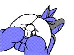 anal anal_penetration animated balls eyes_closed gay interspecies lucario lying madarao414 male nintendo nude on_front penetration penis pokémon poképhilia sex video_games
Rating: Explicit
Score: 24
User: Juni221
Date: February 07, 2014