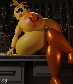 areola beakless big_breasts black_sclera blush blush_stickers breasts female fingers heart_eyes heart_symbol huge_breasts machine nipple_piercing nipple_ring nipples nude orange_areola orange_body orange_nipples piercing ring_piercing solo yellow_body feversfm jams3d_(modeler) mipsmiyu_(modeler) five_nights_at_freddy's five_nights_at_freddy's_2 scottgames lovetaste_chica runaboo_chica toy_chica_(fnaf) animal_humanoid animatronic avian avian_humanoid bird bird_humanoid chicken_humanoid galliform galliform_humanoid humanoid robot 2023 3d_(artwork) digital_media_(artwork) hi_res