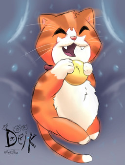 ball bell bell_collar collar fangs feral fur gold_bell holding_object laugh looking_at_viewer male open_mouth orange_body orange_fur paws simple_background smile solo teeth whiskers white_body white_fur ugly-rat15508 raymond_(ugly-rat15508) domestic_cat felid feline felis mammal orange_tabby tabby_cat absurd_res digital_media_(artwork) hi_res