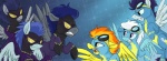 2014 blonde_hair blue_hair brown_eyes equine eyewear female firefly_(mlp) fleetfoot_(mlp) friendship_is_magic goggles green_eyes hair male mammal my_little_pony orange_hair pegasus shadowbolts_(mlp) sophiecabra sparkles spitfire_(mlp) two_tone_hair white_hair wings wonderbolts_(mlp)
Rating: Safe
Score: 8
User: 2DUK
Date: April 17, 2014