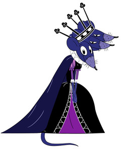 3_heads anthro biped buckteeth clothing crown dress female headgear markomo83 multi_head queen royalty ruff_(clothing) russian simple_background solo soviet_cartoon standing teeth white_background supercartoon-ist nutcracker_1973 soyuzmultfilm the_nutcracker mouserinks rat_queen mammal murid murine rat rodent hi_res