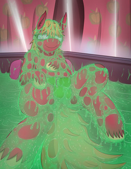 belly bulge clothed clothing eyewear feral fog goggles gunge hair lights looking_at_viewer lying male messy navel on_back slime slime_pool solo speedo swimming_pool swimwear topless wet_hair tacomytaco friendship_is_magic hasbro my_little_pony big_macintosh_(mlp) earth_pony equid equine horse mammal pony absurd_res hi_res