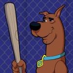 anthro baseball_bat bat_(object) black_eyes black_nose brown_body brown_fur chain-link_fence collar fence fur holding_object jewelry male nude parody pendant side_view smile solo unknown_artist george_costanza_reaction_face hanna-barbera ishygddt scooby-doo_(series) scooby-doo canid canine canis domestic_dog great_dane mammal mastiff molosser 1:1 cel_shading meme reaction_image shaded