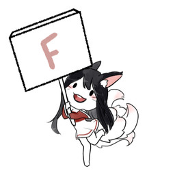 black_hair blush chibi facial_markings female hair head_markings markings multi_tail on_one_leg open_mouth sign simple_background smile solo standing tail hamze league_of_legends riot_games tencent ahri_(lol) animal_humanoid canid canid_humanoid canine canine_humanoid fox_humanoid humanoid mammal mammal_humanoid 1:1 2015 low_res