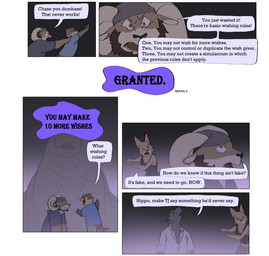 ambiguous_gender anthro beard clothed clothing dialogue facial_hair female feral group humor male night outside size_difference speech_bubble text phwog echo_(game) echo_(series) echo_project carl_hendricks chase_hunter flynn_moore jenna_begay asian_small-clawed_otter bighorn_sheep bovid canid canine caprine common_hippopotamus fox gila_monster helodermatid hippopotamid kit_fox lizard mammal mustelid otter reptile scalie sheep true_fox comic english_text hi_res