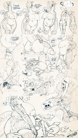 4_toes 5_fingers abdominal_bulge after_sex anthro anthro_on_anthro anthro_penetrated anthro_penetrating anus areola asphyxiation assertive_anthro assertive_female balls being_watched belly belly_kiss belly_worship big_balls big_belly big_breasts big_butt big_dom_small_sub big_tail biped bite black_sclera blood blush bodily_fluids body_part_growth body_part_in_mouth body_part_in_pussy body_worship bouncing_balls bouncing_breasts breast_squish breasts breath bulge butt clothed clothing cum cum_inside cunnilingus cursive curvy_figure dialogue dirty_talk dirty_thoughts dominant dominant_female drinking_pussy_juice duo ejaculation enthusiastic erect_tail eye_through_hair face_riding facesitting facial_scar feet female female/female fingers from_behind_position from_front_position fur genital_fluids genitals group group_sex hair hand_on_belly hand_on_own_belly hands_on_hips heart_symbol holding_breast huge_balls huge_belly huge_breasts huge_butt huge_tail humor injection inside interspecies kissing larger_female long_hair long_tongue looking_at_another looking_pleasured love_handles machine male male/female mature_female metal_arm narrowed_eyes navel nipples non-mammal_breasts non-mammal_nipples nosebleed nude nude_anthro nude_female obscured_cunnilingus obscured_oral obscured_vaginal oral outie_navel oversized_clothing overweight overweight_female panting penetration poison pregnant pregnant_anthro pregnant_female progression pubes sagging_breasts scales scar sex side_boob sitting sitting_on_another size_difference skimpy skull_and_crossbones smaller_female smile smothering squish submissive submissive_female tail text thick_thighs thirsty throbbing throbbing_balls toes tongue tongue_out tonguejob translucent translucent_hair trio vaginal vaginal_fluids vaginal_penetration voluptuous voluptuous_female wide_hips worship x-ray_view atokitsune mythology faye_(atokitsune) rokkan_riierham sarin_(atokitsune) canid canine dragon fox hybrid lagomorph leporid mammal mythological_creature mythological_scalie rabbit reptile scalie snake absurd_res comic hi_res sequence