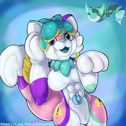 anthro belly_valve breasts female inflatable looking_at_viewer pseudo_hair seam_(sewing) simple_background solo tail derpy_nature derpy_(derpynature) animate_inanimate domestic_cat felid feline felis living_inflatable mammal digital_media_(artwork) hi_res