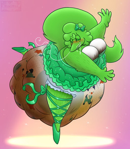 anthro arm_hair ballerina ballerina_shoes ballet blush bodily_fluids body_hair bottomwear bow_ribbon bra clothed clothing crossdressing dance_shoes dancewear dazed diaper diaper_boobs dress drooling excessive_feces feces footwear green_clothing green_dress hyper hyper_feces hyper_soiling hypnosis leg_hair looking_at_viewer male mind_control pointe_shoes saliva shoes skirt slightly_chubby smile smiling_at_viewer smirk smirking_at_viewer soiled_diaper soiling solo sparkles sparkling_clothing sparkling_dress tutu unclean_diaper underwear used_diaper mapimoo_(artist) nintendo pokemon remy_(jeremiahs) generation_5_pokemon oshawott pokemon_(species) squirmle hi_res