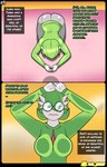 anthro breast_squish breasts clothing dialogue dogeza eyewear glasses green_hair hair male medium_breasts nerd solo squish text white_body al_gx nintendo pokemon gardevoir generation_3_pokemon pokemon_(species) absurd_res colored comic digital_drawing_(artwork) digital_media_(artwork) english_text hi_res