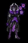 herm intersex queen royalty solo trainer sorrow2art asian_mythology east_asian_mythology japanese_mythology mythology nintendo pokemon halfmoon demon humanoid oni yokai hikari_(disambiguation) hi_res