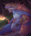 2013 anime armor blue_body blue_eyes blush charizard claws cum cum_in_pussy cum_inside doessummer dragon duo erection female feral feral_on_feral fire forest from_behind holding horn interspecies japanese_text lifting looking_back male mammal mustelid nintendo open_mouth orange_body otter outside penetration penis pokémon pussy red_eyes samurott scalie sex straight sweat teeth text tongue tongue_out translation_request tree vaginal vaginal_penetration video_games wings
Rating: Explicit
Score: 11
User: Lizardite
Date: March 12, 2014