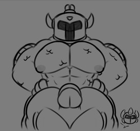 anthro armor big_butt big_muscles big_pecs big_penis butt duo genitals headgear headgear_only helmet helmet_only knight male male/male muscular muscular_anthro muscular_male nipples pecs penis penis_on_butt rubbing_penis warrior henrique_rick dark_fish snyder_(henrique_rick) amur_carp aquatic arthropod beetle carp cyprinid cypriniform fish insect koi typical_carp absurd_res hi_res monochrome sketch
