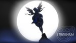 5_fingers anthro anthrofied back_boob big_breasts big_butt blue_body blue_hair blue_horn breasts butt cutie_mark female fingers full_moon hair horn huge_breasts looking_away moon nude rear_view solo spread_arms standing wings strahinium friendship_is_magic hasbro my_little_pony mythology princess_luna_(mlp) equid equine mammal mythological_creature mythological_equine unicorn winged_unicorn 16:9 2021 3d_(artwork) digital_media_(artwork) hi_res widescreen