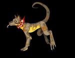 ambiguous_gender black_background claws feral forked_tongue frill hybrid monster plain_background tongue xenozilla
Rating: Safe
Score: 2
User: SexyTea
Date: March 17, 2014