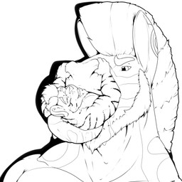 anthro bodily_fluids duo feet_first fur hair macro male male/male male_pred male_prey micro muscular muscular_pred nude_pred nude_prey oral_vore saliva simple_background size_difference tongue vore white_background willing_pred willing_prey pandottermon matthias_(tigereye7669) equid equine felid horse mammal pantherine tiger 2018 absurd_res black_and_white hi_res monochrome