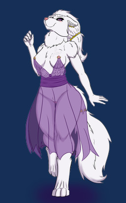 animal_genitalia animal_vulva anthro blush breasts canine_genitalia canine_vulva clothing dress female genitals jewelry multiple_piercings nervous nervous_smile piercing solo vulva aguywhodraws meme_clothing sheryl canid canine canis dire_wolf mammal prehistoric_species wolf 5:8 absurd_res alpha_channel hi_res meme