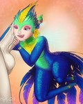 2022 4:5 absurd_res animal_humanoid avian avian_humanoid balls big_penis blue_body blue_feathers breasts digital_media_(artwork) dreamworks erection faceless_character faceless_male fairy feathers female female_focus genitals green_body green_feathers group handjob hi_res humanoid larger_male licking licking_lips licking_own_lips male male/female mightycock_(artist) nude penile penis penis_grab rise_of_the_guardians self_lick sex size_difference smaller_female solo_focus tongue tongue_out tooth_fairy toothiana two-handed_handjob yellow_body yellow_feathers