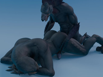 all_fours anal anal_penetration anthro anthro_on_anthro anthro_penetrated anthro_penetrating anthro_penetrating_anthro anthro_pov anus balls big_butt bouncing_balls bouncing_butt bouncing_penis butt doggystyle duo erection feathers first_person_view from_behind_position genitals hand_on_hip larger_anthro larger_male larger_penetrated larger_sub male male/male male_penetrated male_penetrating male_penetrating_male male_pov multiple_angles muscular muscular_bottom muscular_male muscular_on_muscular muscular_top non-mammal_balls nude open_mouth penetrating_pov penetration penile penile_penetration penis penis_in_ass sex simple_background size_difference small_top_big_bottom smaller_anthro smaller_male submissive tail no-name-no-problem halo_(series) microsoft xbox_game_studios alien humanoid kig-yar reptile sangheili scalie t'vaoan 2024 3d_(artwork) 3d_animation 4:3 animated digital_media_(artwork) hi_res long_playtime sound video