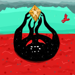 alien_planet cloud crystal duo landscape male male/male not_furry red_eyes red_planet shadow sky star teeth tentacles slezion_(artist) slezion_new_planet kenry_(slezion_new_planet) s.h.a.d.o.w._(slezion_new_planet) alien humanoid krepers mystical_creature 1:1