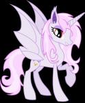 alternate_species female feral hair horn pink_hair simple_background solo transparent_background vector-brony friendship_is_magic hasbro my_little_pony mythology fleur_de_lis_(mlp) bat_pony equid equine hybrid mammal mythological_creature mythological_equine unicorn 2014 absurd_res alpha_channel hi_res